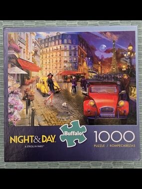 Buffalo Night &Day A Stroll In  Paris 1000 Piece Puzzle